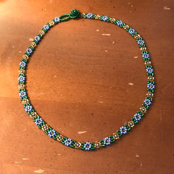Handmade beaded neacklace😍 - Picture 1 of 3